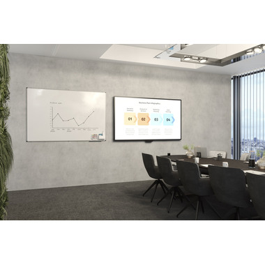 LEGAMASTER Whiteboard 100x150cm 7-108263 Unite Plus emailliert