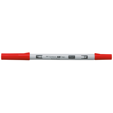 TOMBOW Dual Brush Pen ABT PRO ABTP-845 carmine
