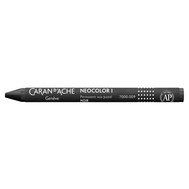 CARAN D'ACHE Crayons de cire Neocolor 1 7000.009 noir