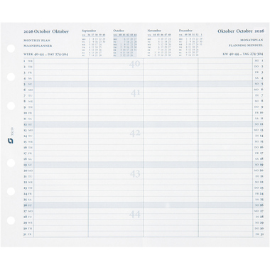 SUCCES Agenda Senior Monatspläne 2026 845219000026U 2J 9.5x15cm