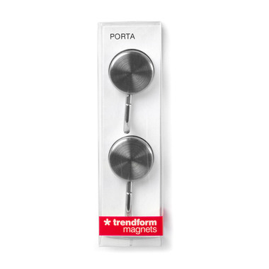 TRENDFORM Magnethaken PORTA FW2810 2er Set Stahl