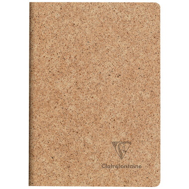 CLAIREFONTAINE Notizheft Jeans & Cocoa 83525C A6 liniert cocoa 48 Blatt