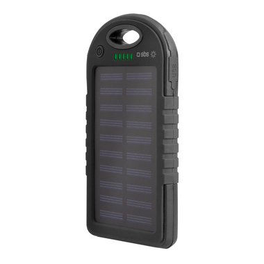 Wasserdichte Solar Power Bank 5.000 mAh
