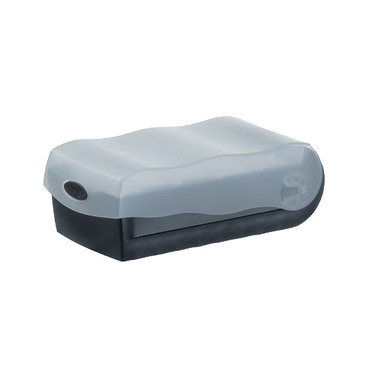 HAN Karteibox Croco A8 998-633 schwarz 9.7x6.7x19.1cm