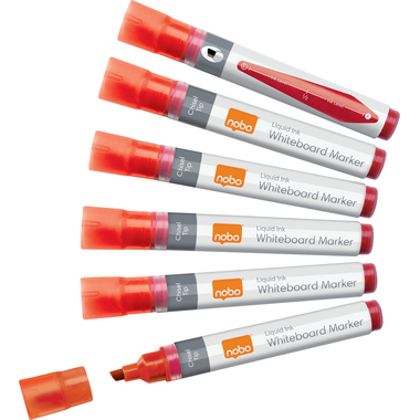 NOBO N-Marker Viscom 4mm 1915384 rot 10 Stück