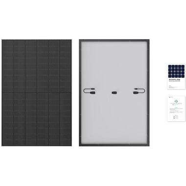 EcoFlow Solarpanel Monokristalin Modul, MC4, Rigid, 400 W, 2 Stück