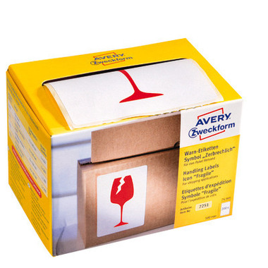 AVERY ZWECKFORM Etichette Attenzione 74x100mm 7251 weiss 200 pezzi