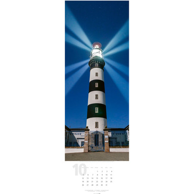 WEINGARTEN Calendario 2026 2951500+26 Leuchttürme DE 34x98cm
