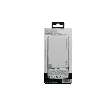 Batterie externe 3000 mAh pour smartphones avec adaptateur Lightning