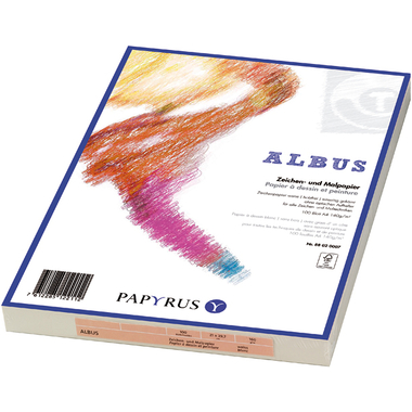 PAPYRUS Zeichenpapier A4 88020007 140g, weiss 100 Blatt