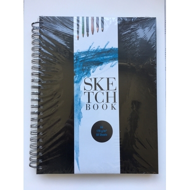 BAM4U.CH Skizzenbuch A4 6679A4 170g, perforiert 48 Blatt