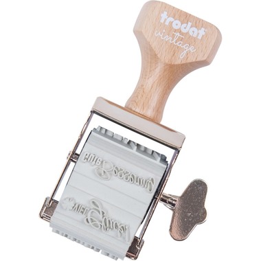 TRODAT Vintage Stempel 158077 Besondere Anlässe, 3-farbig