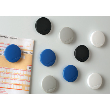 MAGNETOPLAN Magnet Discofix Hobby 24mm 1664500 weiss, ca. 0.3 kg 10 Stk.