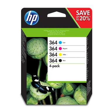 HP Combopack 364 CMYBK N9J73AE PhotoSmart D5460 300/250 S.