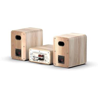 Pure Micro-HiFi Anlage Classic Stereo Mini Eiche