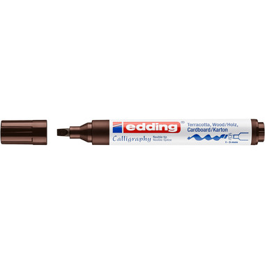 EDDING Permanent Marker 1455 1-5mm 1455-18 dunkelbraun