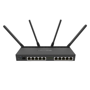 MikroTik VPN Router RB4011iGS+5HacQ2HnD-IN, 10Gbps capable