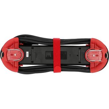 Max Hauri Bloc multiprises Construct Line 4x T13, rouge/noir