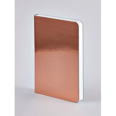 NUUNA Carnet Shiny Starlet A6 53238 Copper,pointé,176 p.