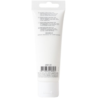 I AM CREATIVE Acrylfarbe 75ml 2001.01 weiss