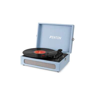 Fenton Turntable with Bluetooth RP118E Blue
