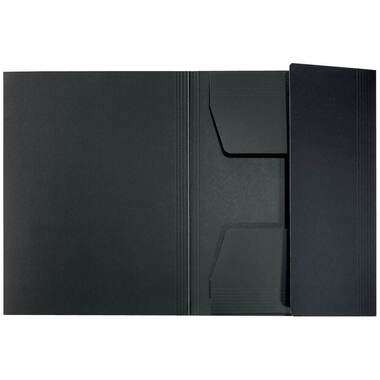 LEITZ Portafoglio Juris Recycle A4 3906-00-95 nero, cartone