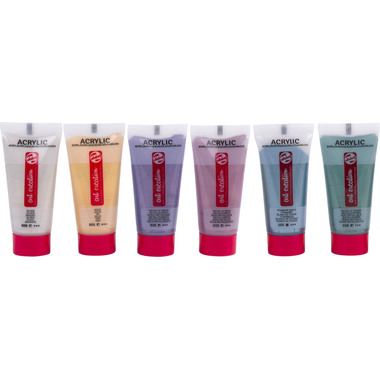 TALENS Peinture acrylique 6x12ml 9021861M Metallic