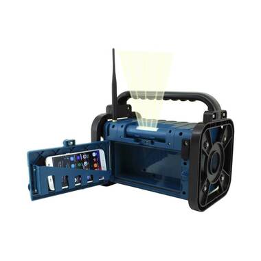 soundmaster Baustellenradio DAB85BL Blau