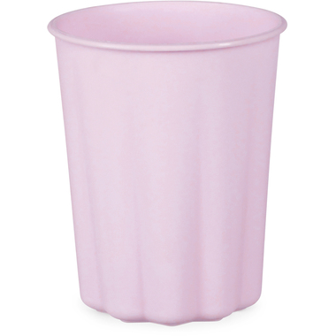 PARTYDECO Becher Rüsche 220ml KPL1-014 lila 4 Stück