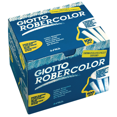 GIOTTO Craie Robercolor 538800 blanc 100 pcs.
