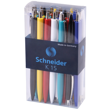 SCHNEIDER Penna sfera K15 130889 ass., 25 pezzi