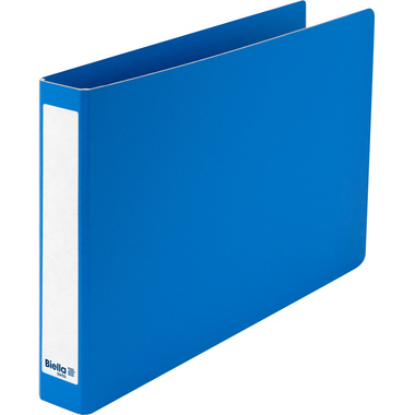 BIELLA Ringbuch Viria 3cm 15155305U blau 2-Ring A5 quer