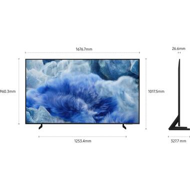 Samsung TV QE75Q8F 75'' Q8F QLED 4K AI TV, 2025