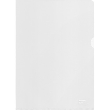 LEITZ Sichtmappen PP Recycled A4 627496 transparent, 100my 100 Stück