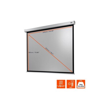 Celexon Motorleinwand Pro Plus 240x180 cm 4:3