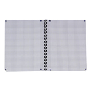 OXFORD Touch taccuino ufficio 400103996 A4, quadretti 70 fgl, blu