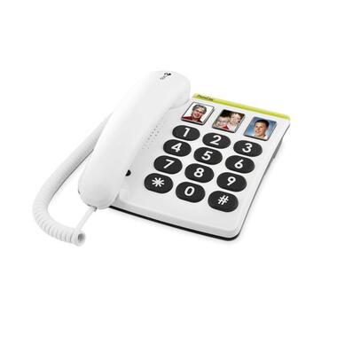 Doro Téléphone de bureau PhoneEasy 331ph Blanc
