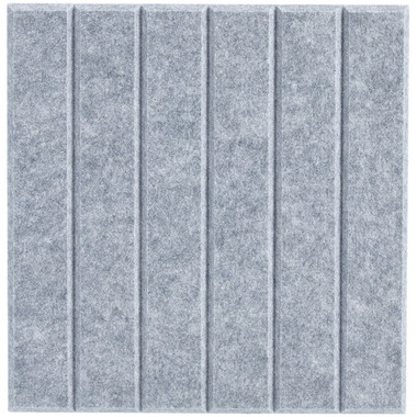 ZELLER Pinboard-Set, 4tlg. 30x30 cm 11579 hell-/dunkelgrau