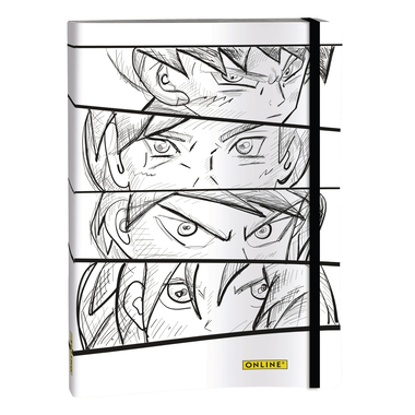 ONLINE Bullet Journal Manga A5 81865 120g, 72 Blatt dotted