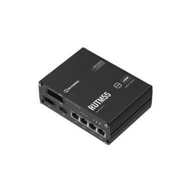Teltonika 5G industrial router RUTM55 dual SIM, eSIM