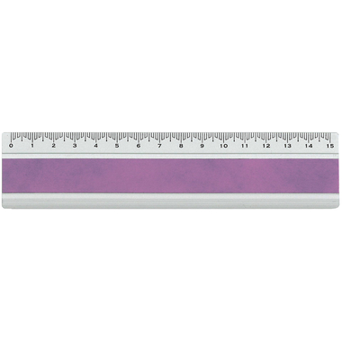 DUX Righello Joy Color 15cm FA-JC/15L Alu, lila