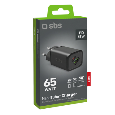 Chargeur mural rapide USB-C/USB-A | SBS