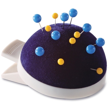 MAGNETOPLAN Cuscino per spilli con clip 1111527 blu