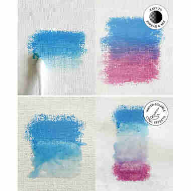 I AM CREATIVE Wachsmalstifte 4005.55 Metallic 6 Stück