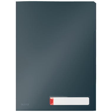 LEITZ Sichtmappen Cosy A4 4716-00-89 grau 3 Stück
