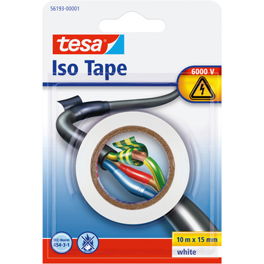 TESA Iso Tape 15mmx10m 561930000 bianco