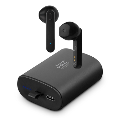 TWS wireless stereo earphones with metal case