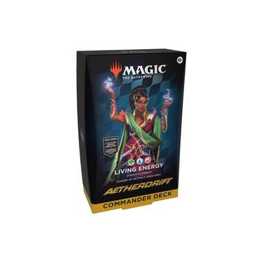 Magic: The Gathering MTG Aetherdrift Commander-Decks Display -EN-