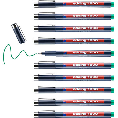 EDDING Profipen 1800 0.70mm 1800-4-07 verde
