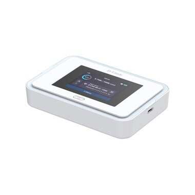 D-Link 5G Hotspot 5G NR AX3000 Wi-Fi 6 2.4 Zoll LCD Nano-SIM
